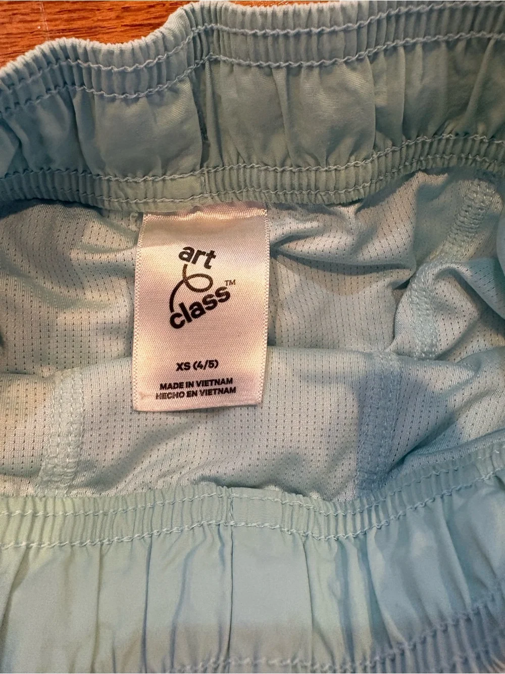 Carter's Blue Shark Print Swim Shorts & Light Blue Swim Shorts